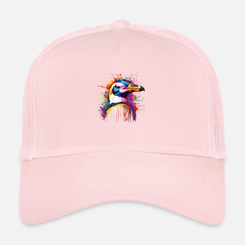 l’Antarctique coloré Casquette trucker 