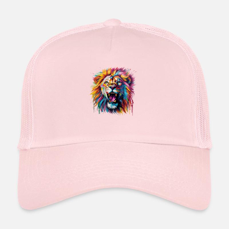 crinière colorée Casquette trucker 