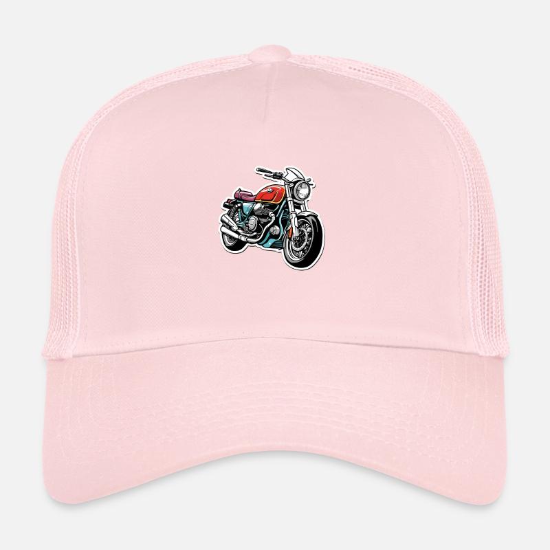Classic Motorcycle Trucker Cap
