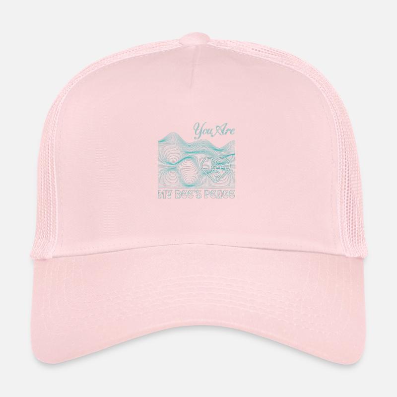 Bee's Peace Trucker Cap