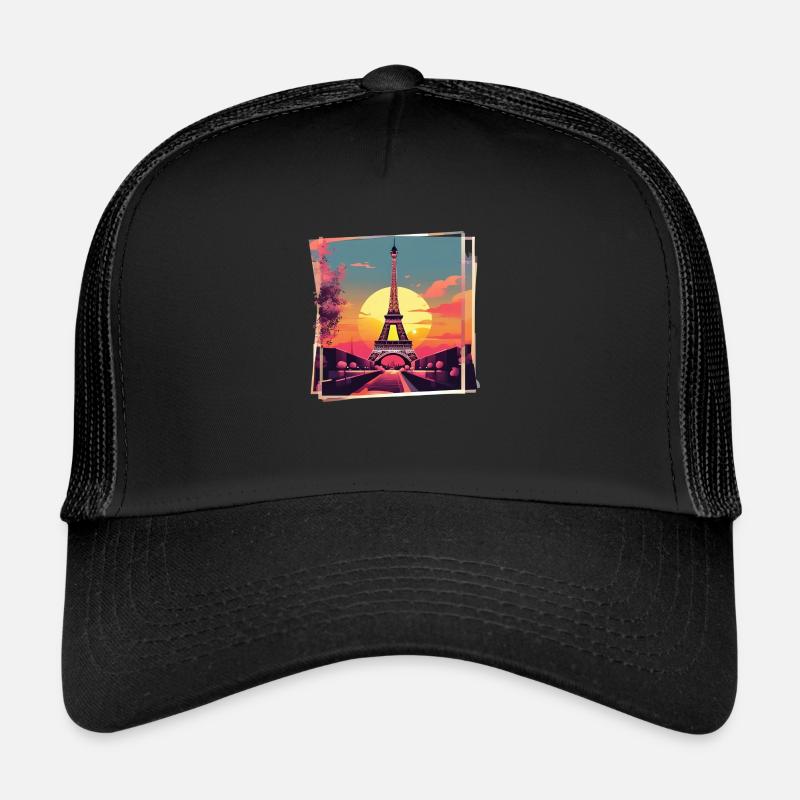 Eiffelturm Trucker Cap