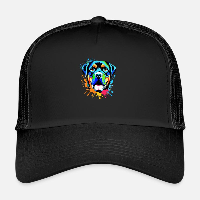 Rottweiler Trucker Cap