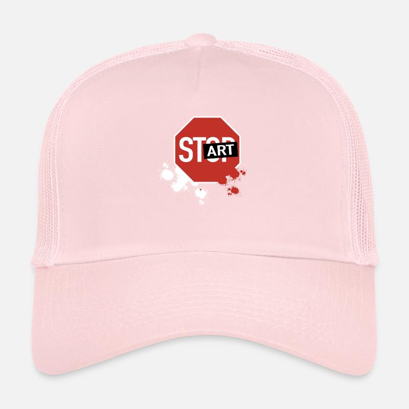 Stop devient start Casquette trucker 