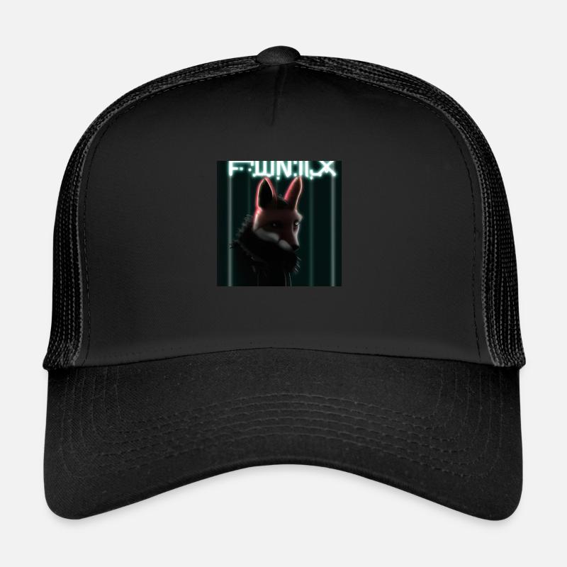 Cyberpunk Fuchs Trucker Cap