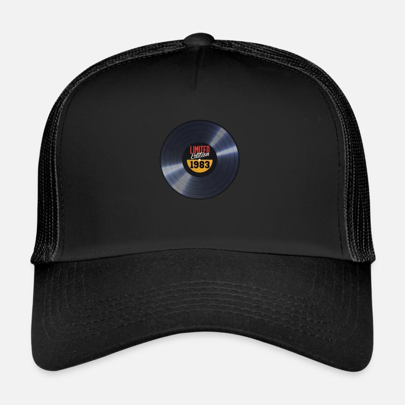 1983 Vintage - Trucker Cap - Schwarz/Schwarz