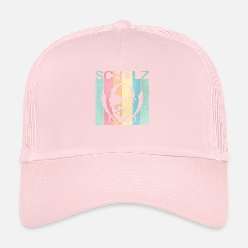Retro Scholz witzelt Fluch der Karibik Trucker Cap
