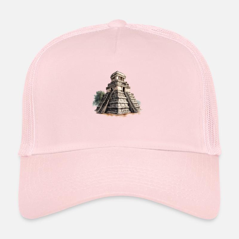 Majestätischer Maya-Tempel Trucker Cap