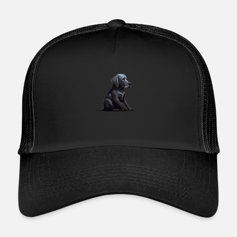 Chiot Labrador Casquette trucker 