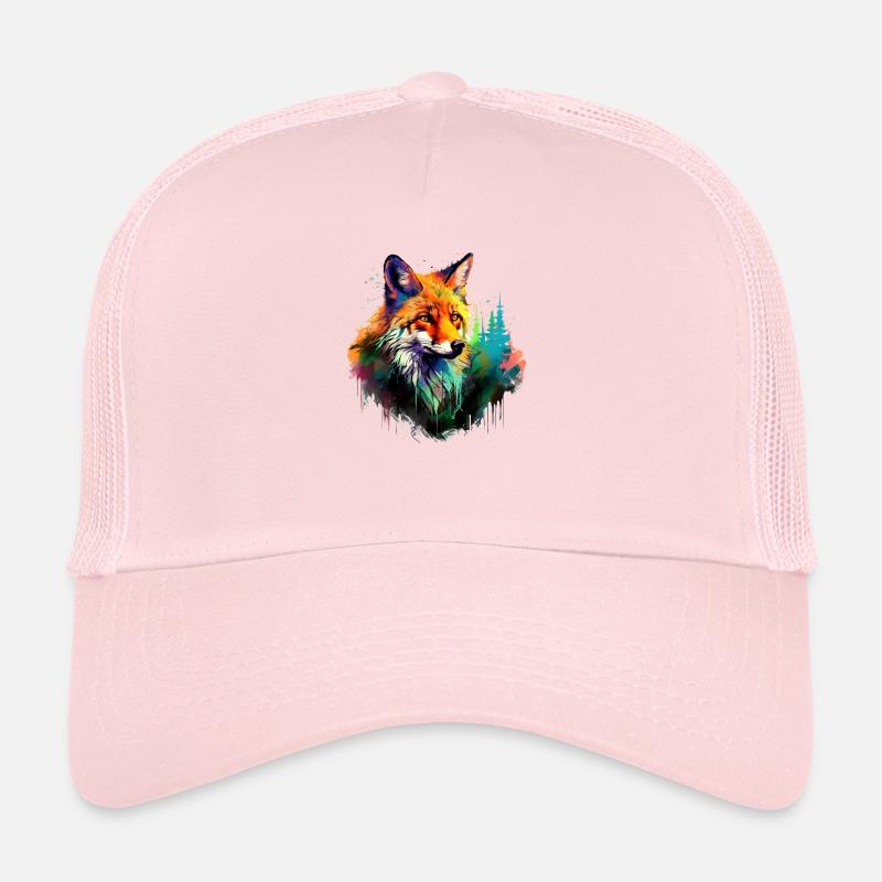 Renard roux Casquette trucker 