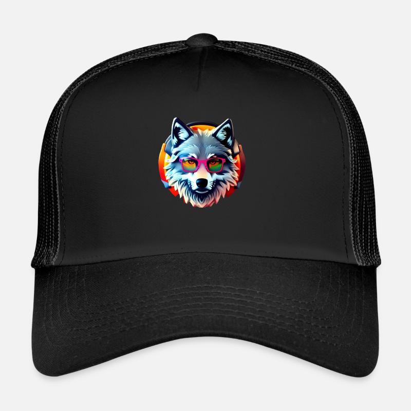 Wolf Trucker Cap