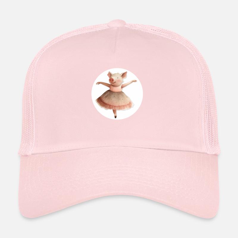 Piggy dancing ballet Trucker Cap