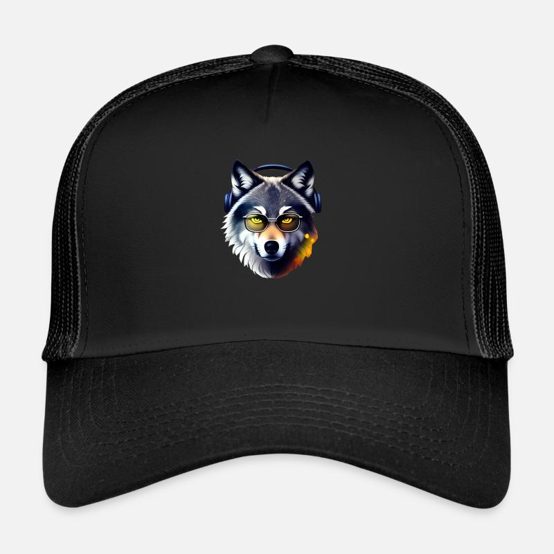 wolf Trucker Cap