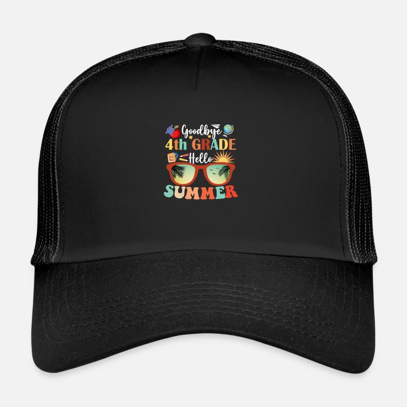 Auf Wiedersehen 4. Klasse Hallo Sommer Trucker Cap