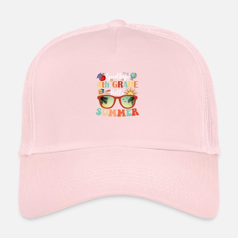Goodbye 4th Grade Hello Summer Trucker Cap