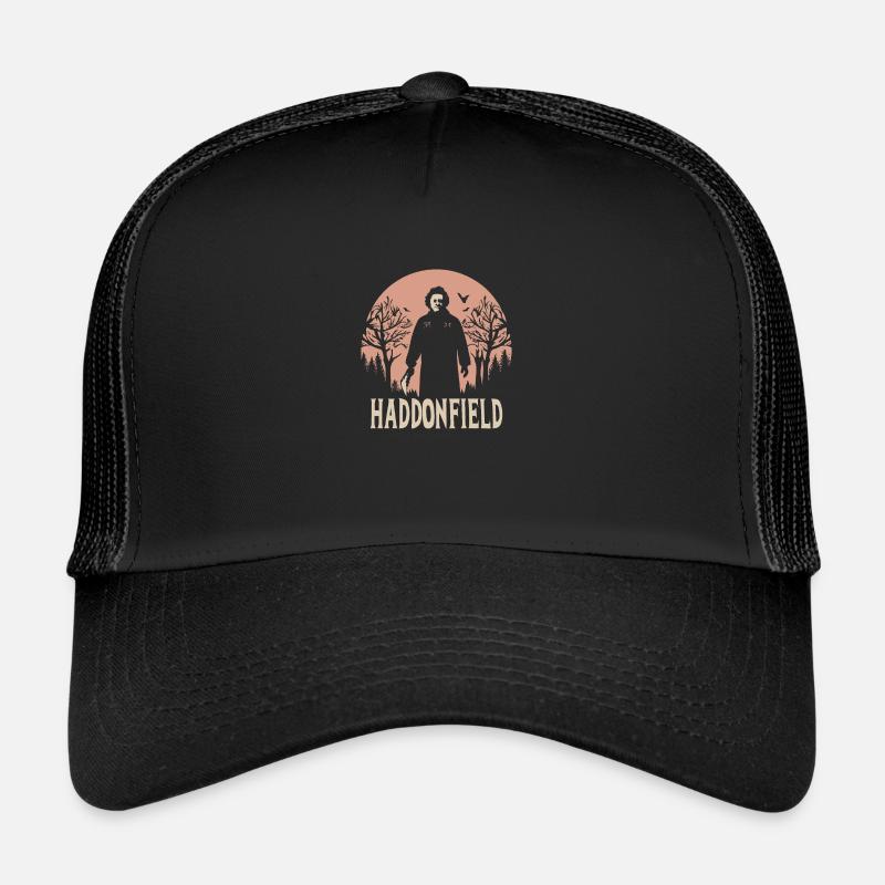 Haddonfield - Casquette trucker  - noir/noir