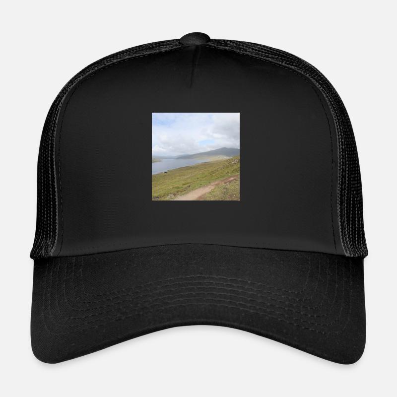 Island - Trucker Cap - Schwarz/Schwarz