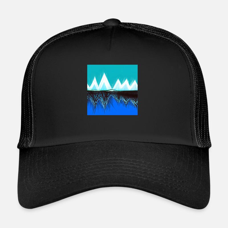 Dreamlike highs and hidden lows - Trucker Cap - black/black