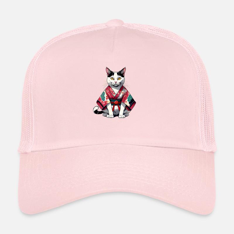 Kimono cat Trucker Cap