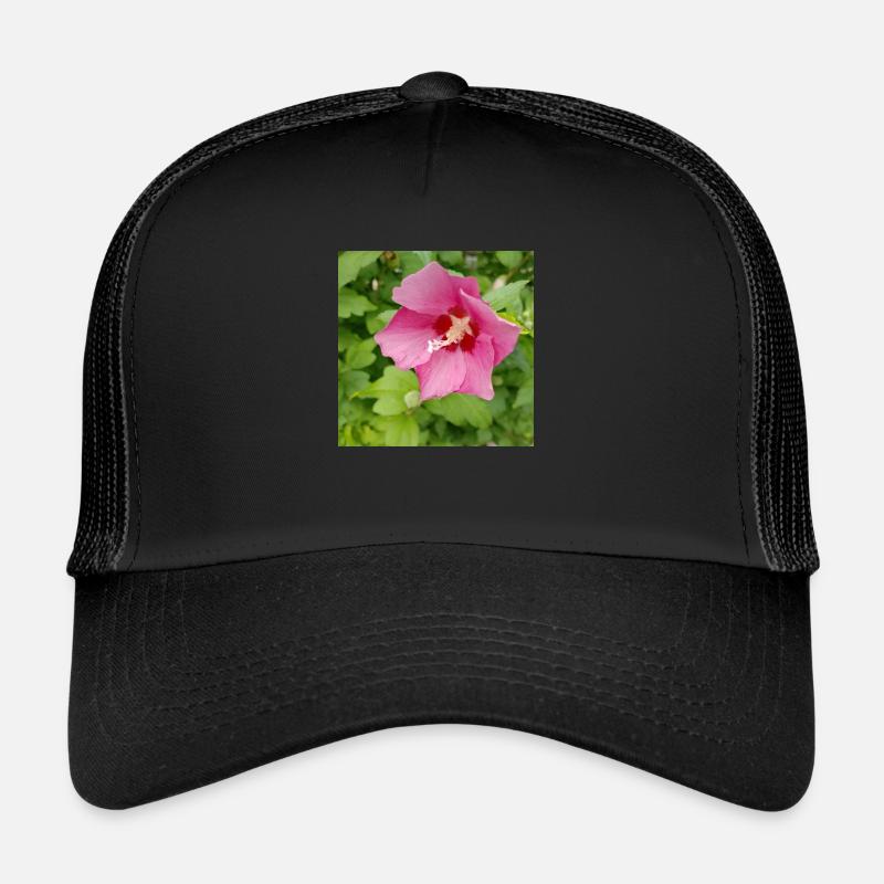 Pink Hibiscus (Shrub Marshmallow) Trucker Cap