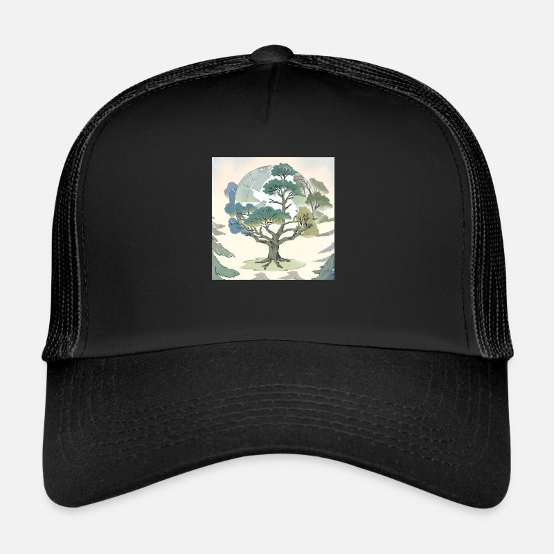 Terre Mère : L’Arbre de l’Éternité Casquette trucker 