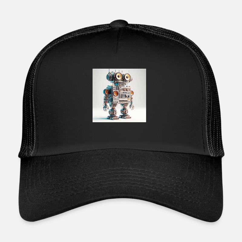 Analog Audio Robot Trucker Cap