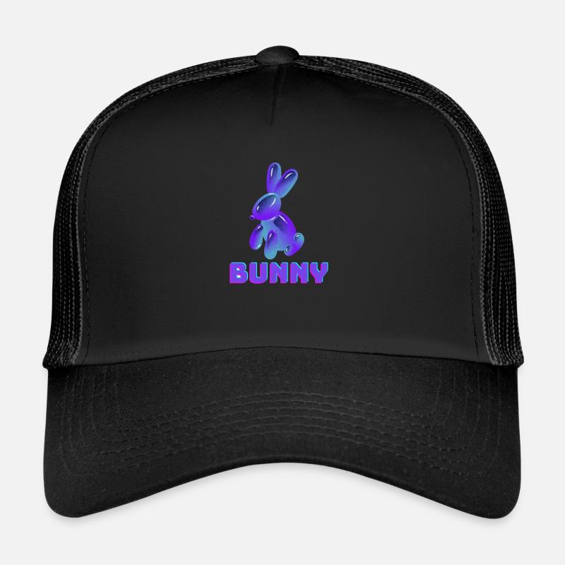 Lapin violet Casquette trucker 