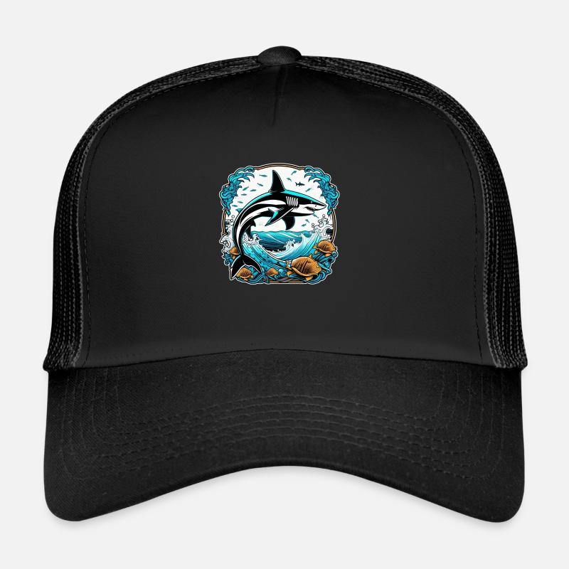 requin Casquette trucker 