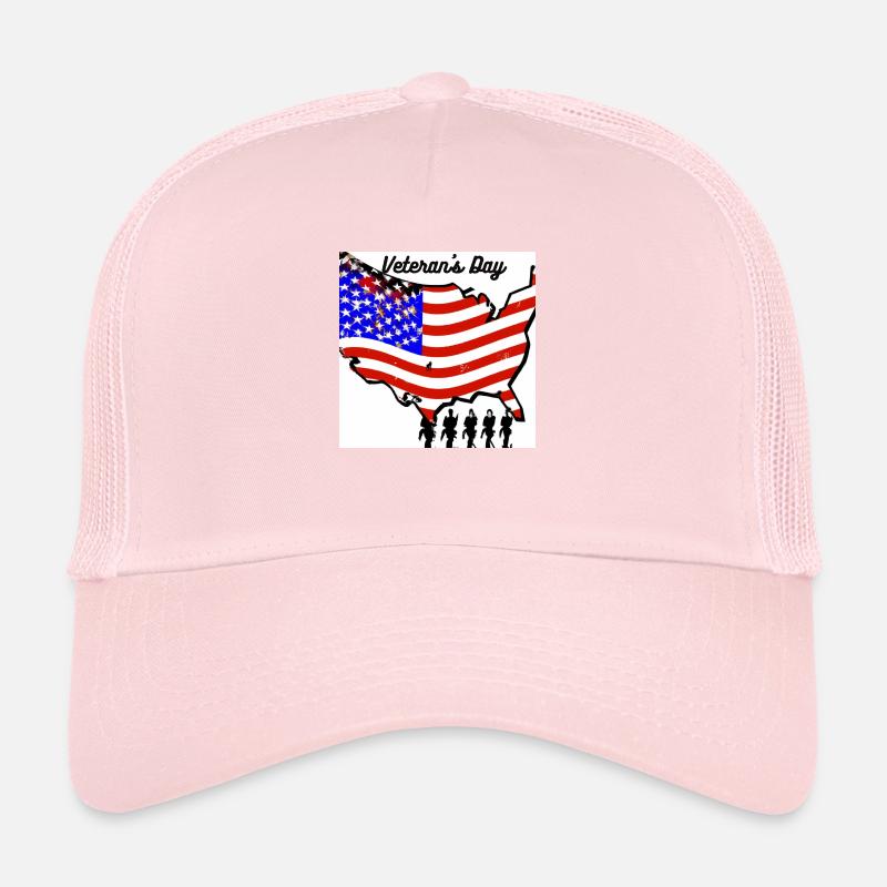 Vétérans, anciens combattant, armistice. Casquette trucker 