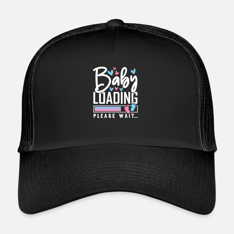 Baby Loading Please Wait Trucker Cap