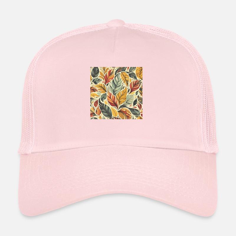 Feuillage d’automne coloré Casquette trucker 
