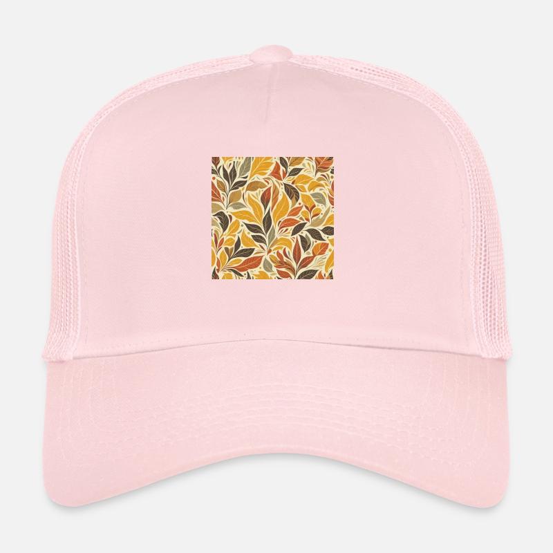 Feuillage d’automne coloré Casquette trucker 