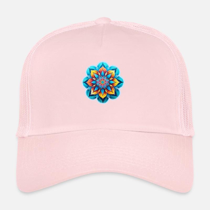 Mandala Blossom Trucker Cap