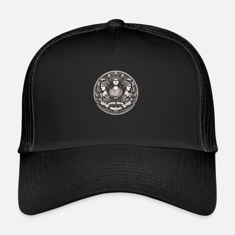 Veni Vidi Vici - Trucker Cap - black/black