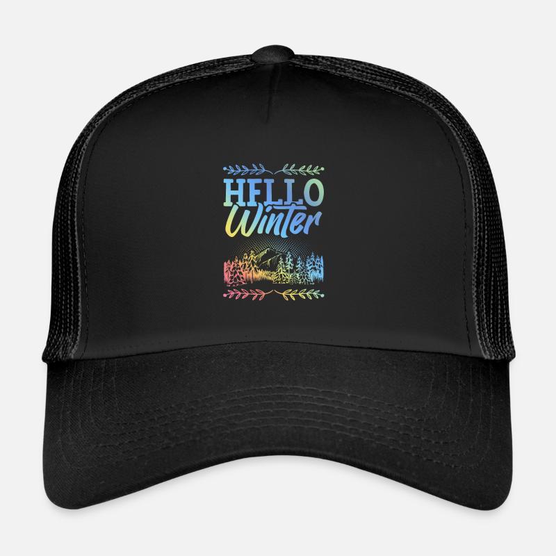 Winter Saying Trucker Cap