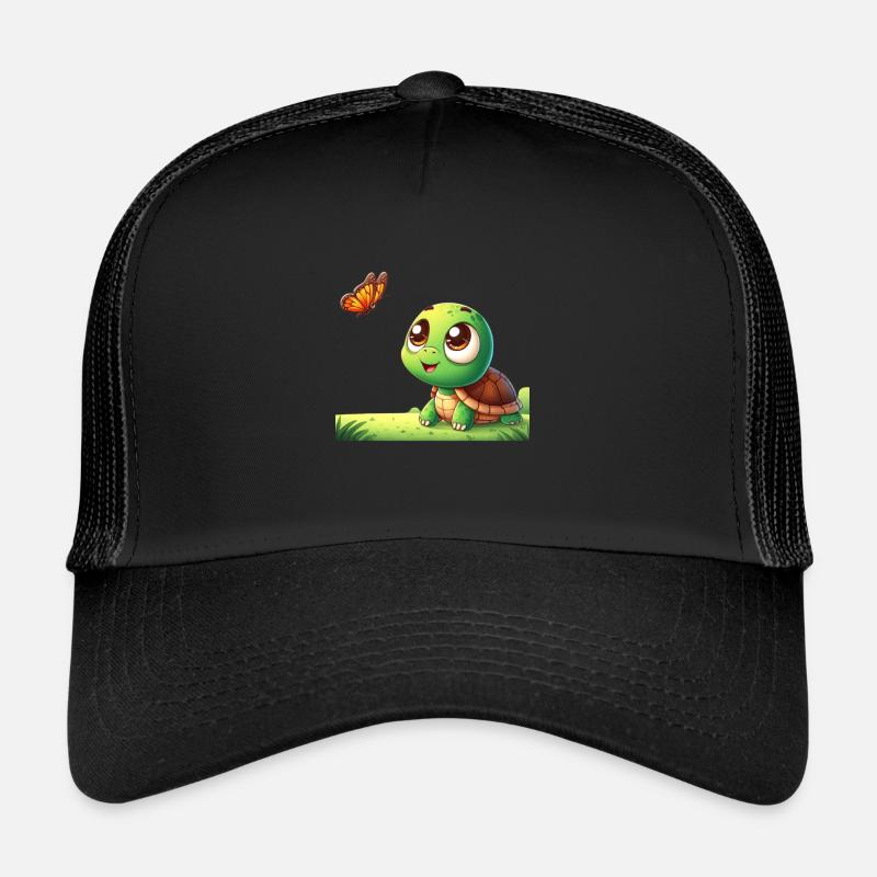 Tortue Cartoon 2 Casquette trucker 