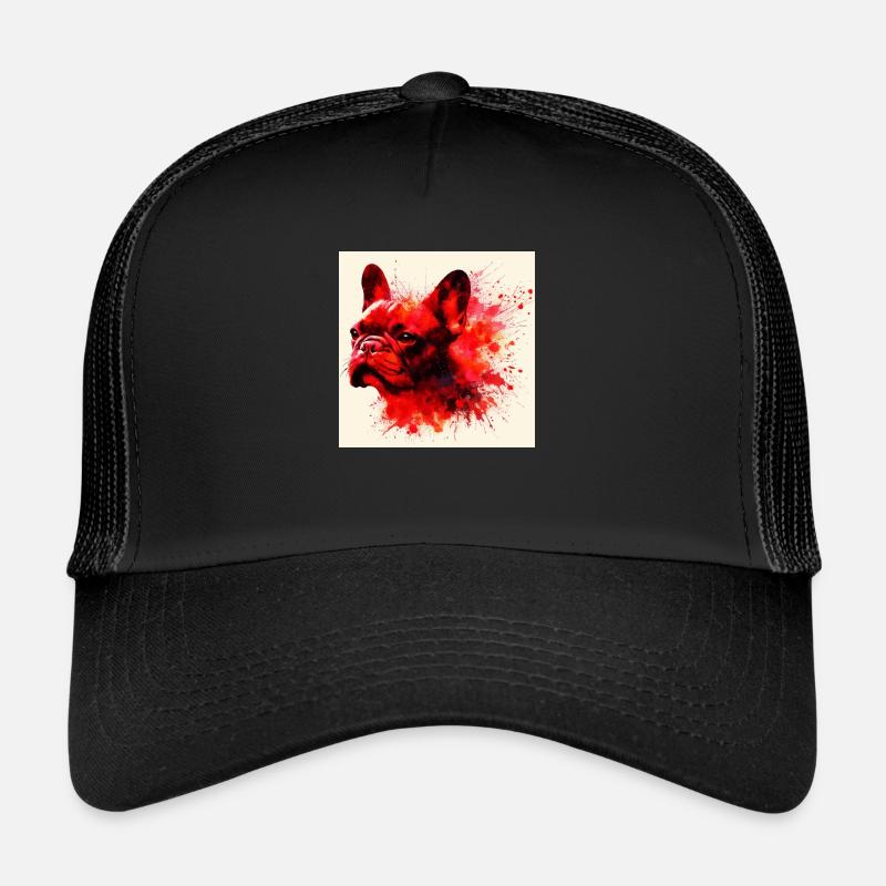 Bully Love - Trucker Cap - Schwarz/Schwarz