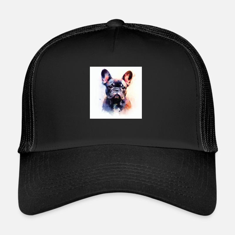 Amour d’intimidation - Casquette trucker  - noir/noir