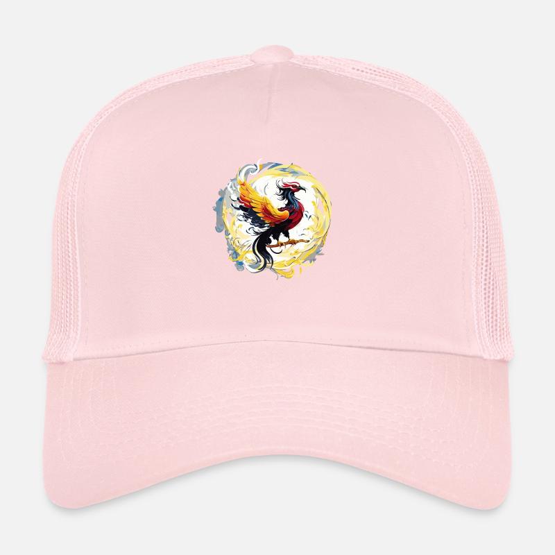 Blazing Phoenix (Artwork Collection) Trucker Cap