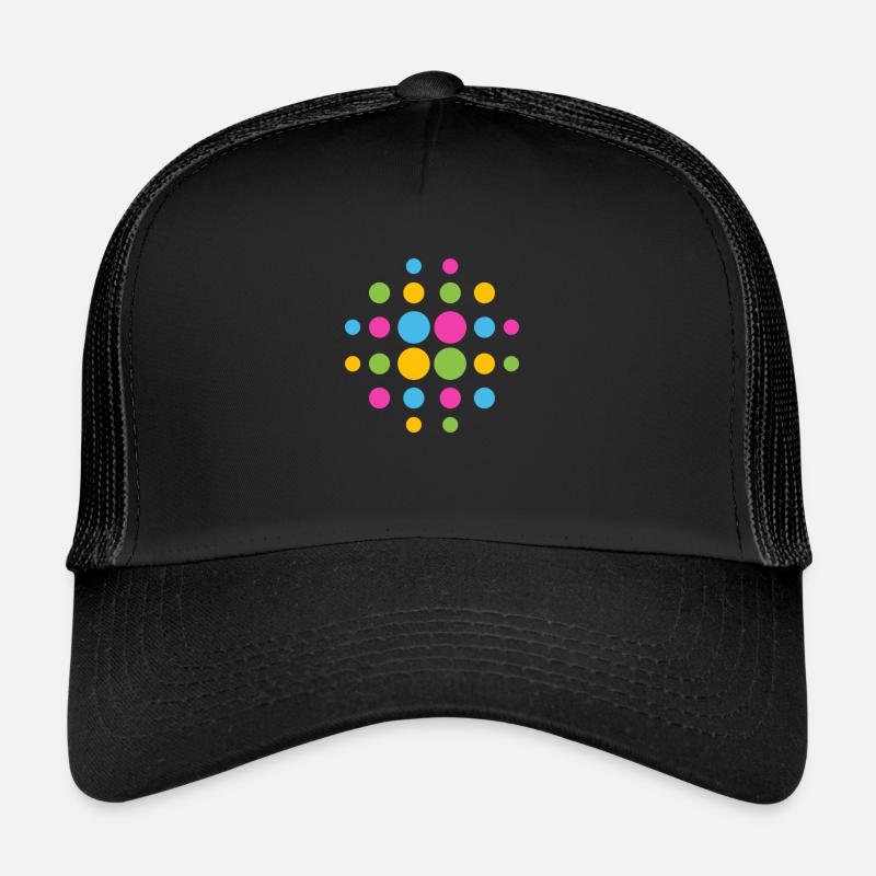 Disco ball - Trucker Cap - black/black
