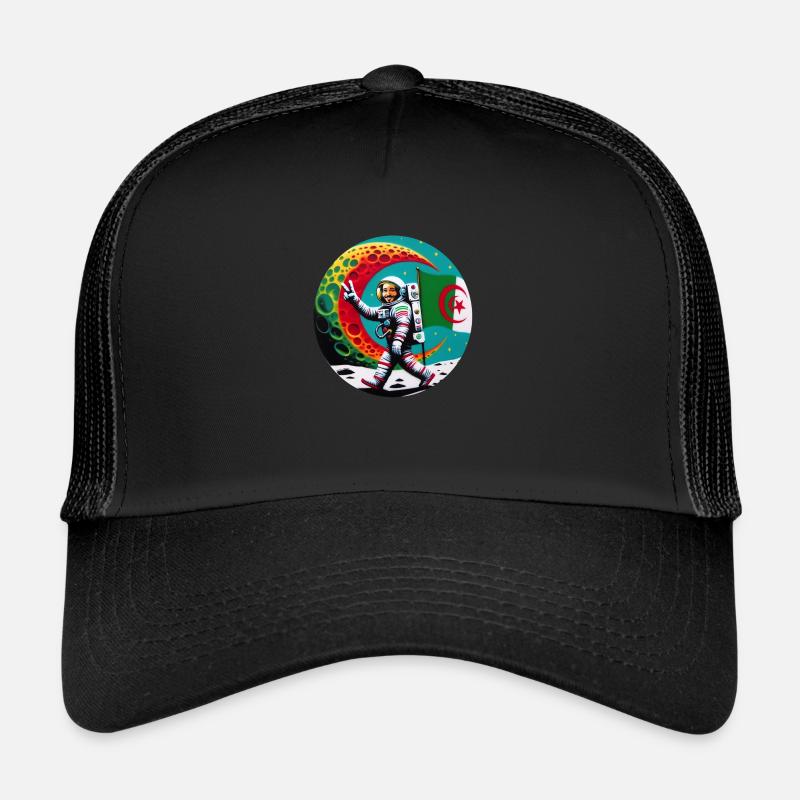 l'Algérie à marché sur la lune Casquette trucker 