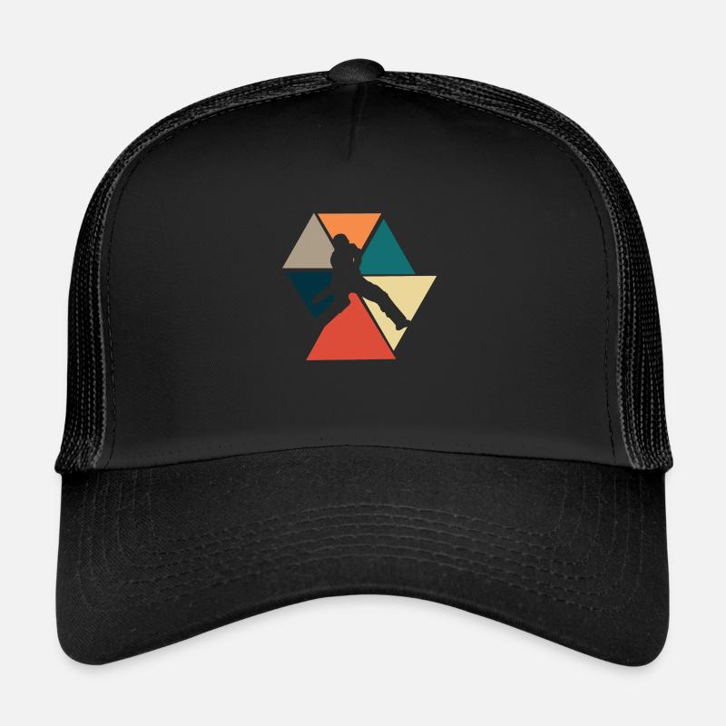 Vintage Retro Cricket - Cricket Gift Idea Trucker Cap