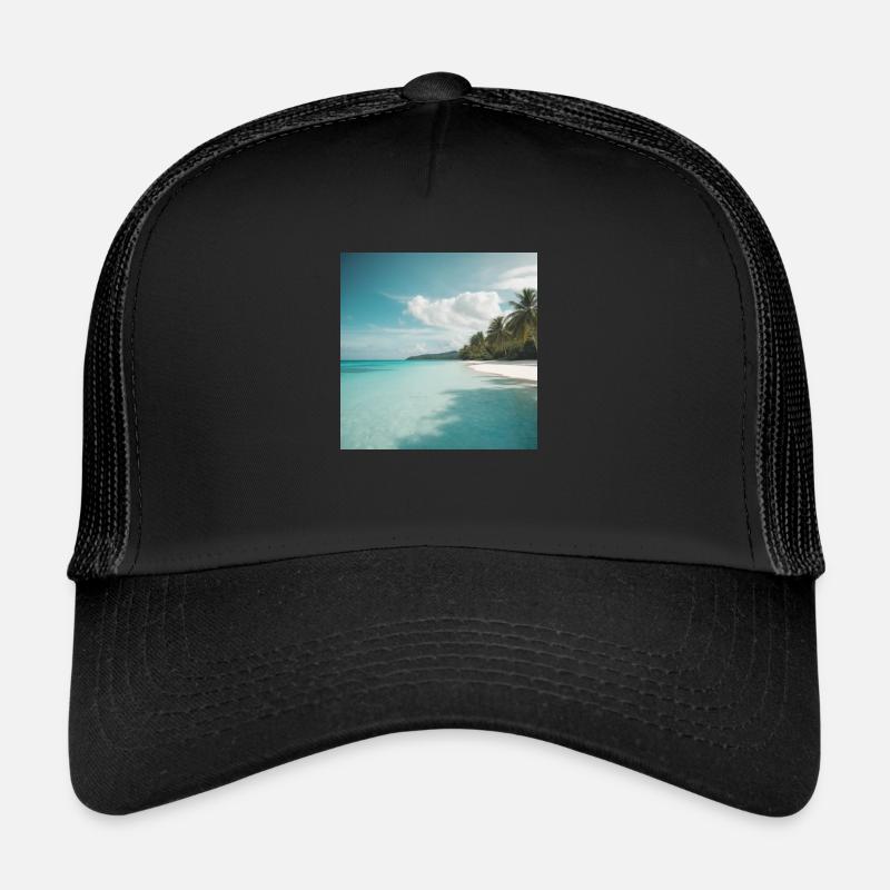 Paradis tropical Casquette trucker 