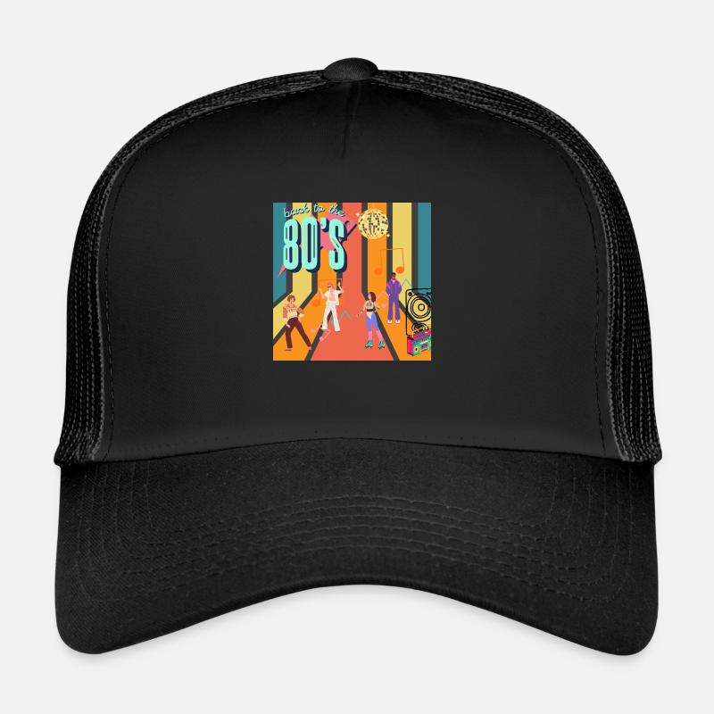 Retro Roller Groove Trucker Cap