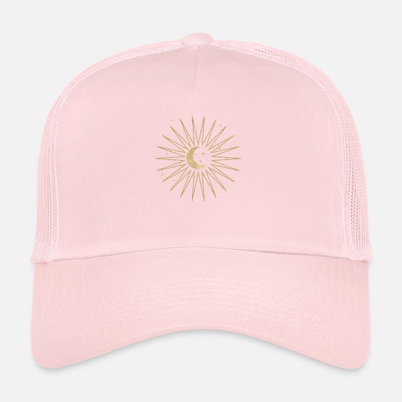 Star, Moon, Sun Trucker Cap