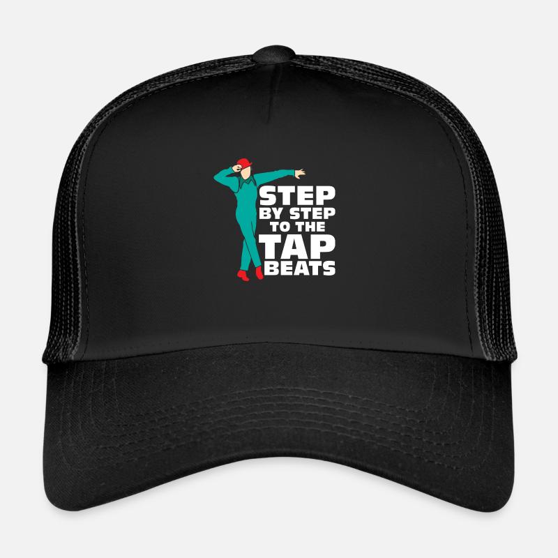 Pas à pas vers les Tap Beats Tap Dance Tap Dancer Casquette trucker 