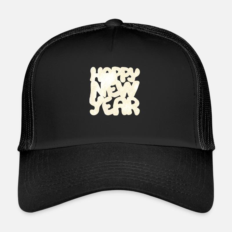 Bonne année Neujahr Casquette trucker 