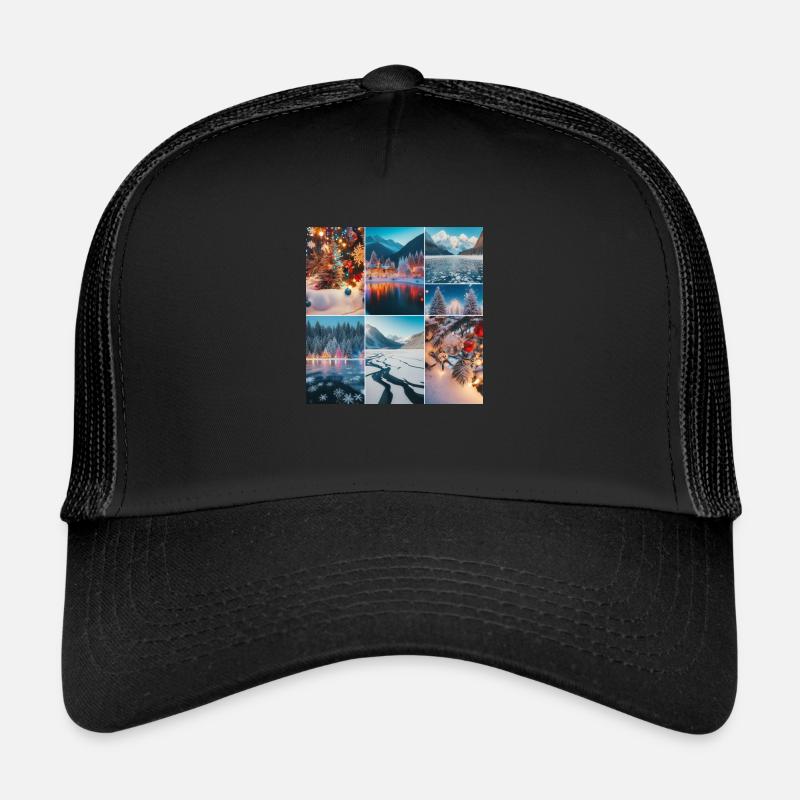 Weihnachten am See Trucker Cap