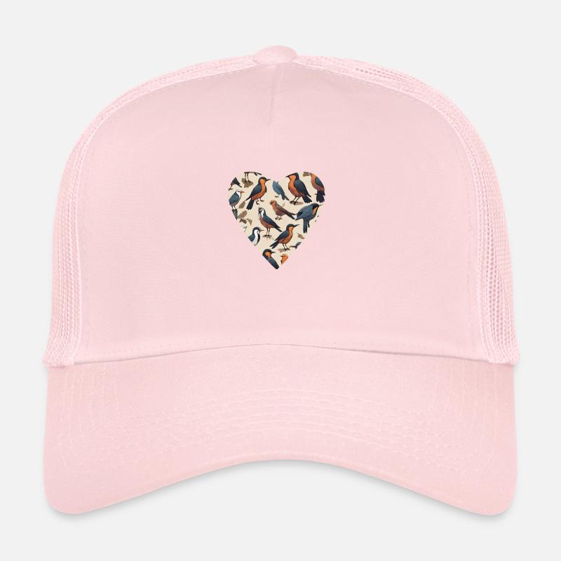 Variété d’oiseaux Casquette trucker 