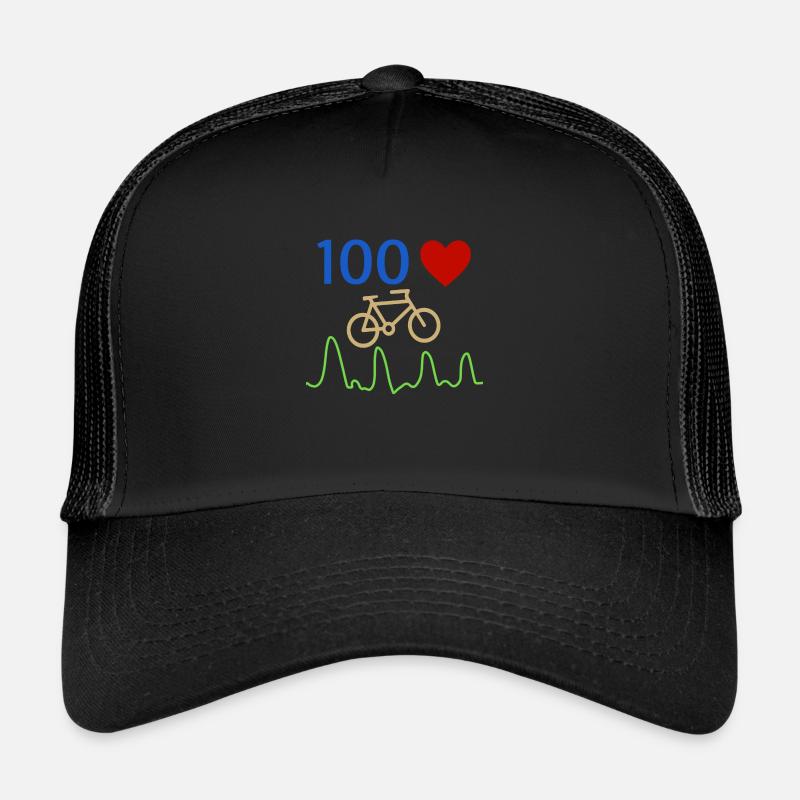 Bicycle Cycling - Trucker Cap - black/black