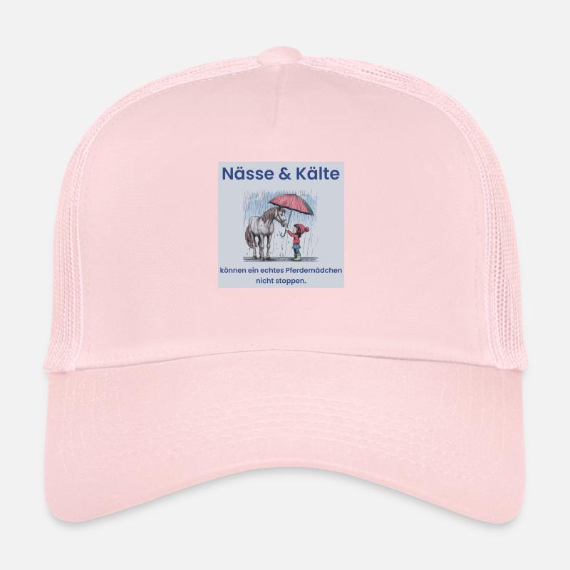 Anti-Schönwetter-Pferdemädchen Trucker Cap